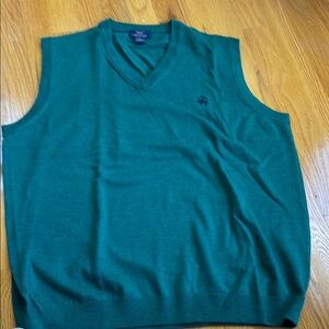 Brooks brothers merino wool vest